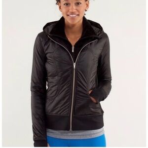 Lululemon Uba Hoodie Women's Black Hooded Jacket